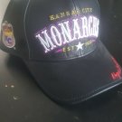 Negro League Baseball Leather Baseball Hat Cap Kansas City Monarchs baseball cap