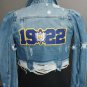 Sigma Gamma Rho Sorority Distressed Denim Jean Jacket