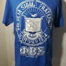 PHI BETA SIGMA FRATERNITY SHORT SLEEVE T-SHIRT DUCE CLUB #2 Vintage Style