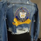 Sigma Gamma Rho Sorority Distressed Denim Jean Jacket 1922