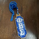 Phi Beta Sigma Fraternity Wood Bead Tiki Mirror Phi Beta Sigma Necklace 1914