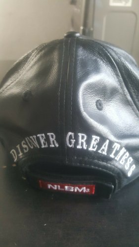 Negro League Baseball Leather Baseball Hat Cap Homestead Grays baseball cap