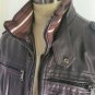 Brown Bomber Jacket Men's Bomber Military Style Long Sleeve Jacket XL