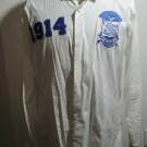 Phi Beta Sigma Fraternity Long Sleeve Button up Shirt PRE-OWNED CONDITION LARGE
