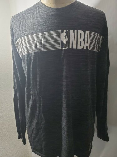 NBA Men's Black Long Sleeve T-Shirt PRE-OWNED XL