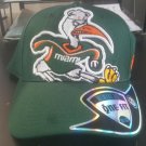 Miami Hurricanes Fitted Baseball Cap Med/Large