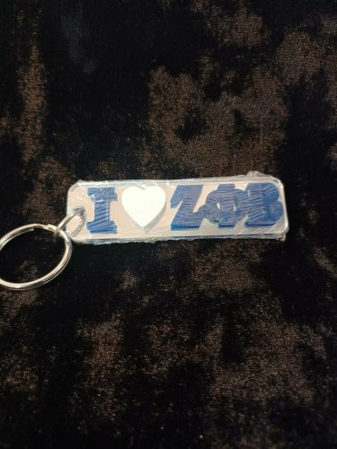 Zeta Phi Beta Sorority Mirror Key Chain Divine 9 Keychain Crossing Gifts 1920