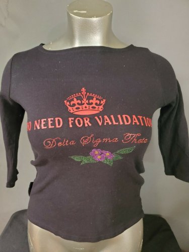 DELTA SIGMA THETA SORORITY SHORT SLEEVE BLOUSE 1913