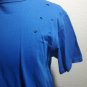 Blue Short Sleeve Extended T-shirt PRE-OWNED CONDITION LARGE