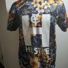 YOUCANTTEACHHUSTL Blue Short Sleeve T-shirt  PRE-OWNED CONDITION MEDIUM