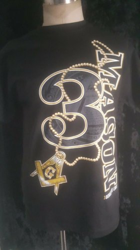 Masonic Freemason short sleeve T-shirt 2B1ASK1  Masonic Freemason T-shirt #2