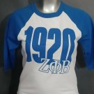 ZETA PHI BETA SORORITY BASEBALL SHIRT Z-PHI-B 1920 BASEBALL SHIRT