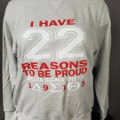 Delta Sigma Theta Sorority Gray neck sweatshirt Delta Diva 22 Reason Sweatshirt