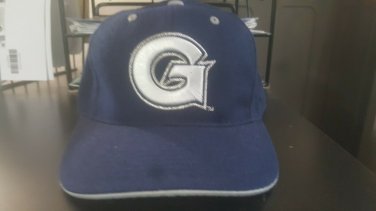 Georgetown University Baseball Cap Hoyas Fitted Baseball Cap L/XL