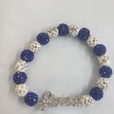 ZETA PHI BETA SORORITY BRACELET 1920 FINER WOMEN HOOD FINER