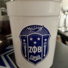 Zeta Phi Beta Sorority Plastic Cups Divine 9 Drink Cups  White 16 oz Mug