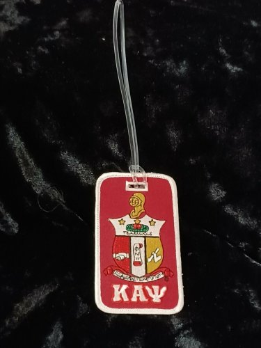 Kappa Alpha Psi Fraternity Luggage Tag Luggage Duffle bag luggage name tag