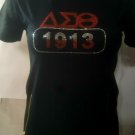 DELTA SIGMA THETA SORORITY PADDED SHIRT DELTA DIVA PADDED BLOUSE CASUAL TOP