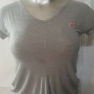 DELTA SIGMA THETA SORORITY T-shirt Gray Delta Sigma Theta V-NECK Neck Shirt
