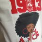 DELTA SIGMA THETA DENIM JEAN VEST JACKET CUSTOME DELTA SIGMA THETA DENIM JACKET