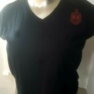 DELTA SIGMA THETA SORORITY T-shirt 1913 Black Delta Sigma Theta V- Neck Shirt