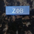 Zeta Phi Beta Sorority Dual Mirror Lip Stick Holder Case Cosmetic Holder