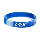 Zeta Phi Beta Sorority Silicone Bracelet
