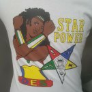 Order of the Eastern Star T-Shirt   White O.E.S SUPER POWER T-SHIRT