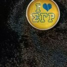 Sigma Gamma Rho  CHAIN CHARM SET NECKLACE I LOVE SIGMA GAMMA RHO CHARM 1922