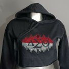 DELTA SIGMA THETA SORORITY CROP TOP SWEATSHIRT TOP DELTA SIGMA THETA HOODIE