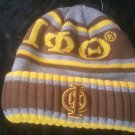 IOTA THETA PHI FRATERNITY BEANIE GOLD FRATERNITY SKULL CAP SKI BALL BEANIE #3
