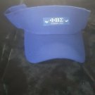PHI BETA SIGMA FRATERNITY BLUE SUN VISOR HAT CAP ROYAL PHI BETA SIGMA SUN VISOR