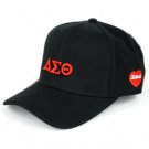 DELTA  SIGMA THETA SORORITY BASEBALL CAP HAT FORTITUDE BLACK HAT1913