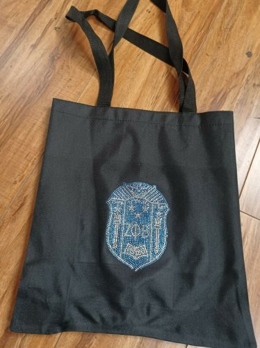 ZETA PHI BETA SORORITY BAG ZETA PHI BETA  STRAW BAG MULTI PURPOSE STRAW BAG