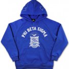 Phi Beta Sigma Fraternity Pullover Hoodie Phi Beta Sigma Royal Blue Hoodie