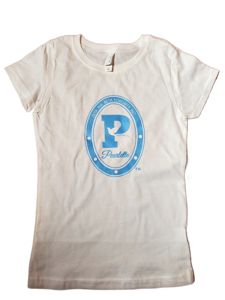 Zeta Phi Beta Pealette Youth Auxiliary T-shirt Zeta Pealette Short ...