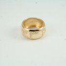 Sigma Gamma Rho SORORITY Sterling Gold Ring with Simulated Diamonds, NEW!***