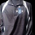 Phi Beta Sigma Fraternity Half Zip Pullover Top Phi Beta Sigma Black Windbreaker