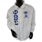 Phi Beta Sigma Fraternity Line Jacket White Phi Beta Sigma Line Jacket M-5X