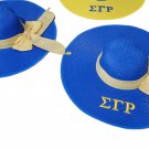 Sigma Gamma Rho Sun Hat Sun Hat One size fits All Blue Sun Hat