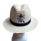 Sigma Gamma Rho Casual Fedora Cap Hat with Black Ribbon Fedora S/M