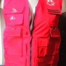 Delta Sigma Theta Grab and Go  Red Vest Delta Sigma Theta Red Vest Jacket