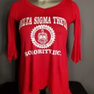 DELTA SIGMA THETA SORORITY RED BLOUSE T-SHIRT DELTA SIGMA THETA TOP
