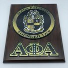 Alpha Phi Alpha Fraternity Wall Plaque Wood Shield Wall Plaque Office Décor