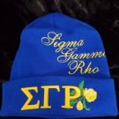SIGMA GAMMA RHO SORORITY BEANIE CAP SKULL CAP