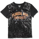 FAMU Rattlers Sequin Short Sleeve Shirt HBCU Sequin Women's Top Florida A&M