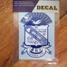 Phi Beta Sigma Fraternity Standard Sticker Decal Laptop Water Bottle Car #1
