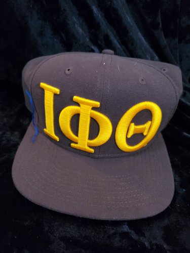IOTA PHI THETA FRATERNITY BASEBALL HAT CAP BIG IOTA SNAPBACK BASEBALL CAP 1963