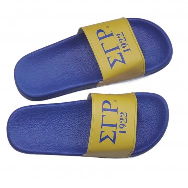 Sigma Gamma Rho SORORITY  SLIDES  INDOOR POOL OUTDOOR SLIDERS SLIPPER