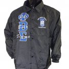 Phi Beta Sigma Fraternity Line Jacket Black Phi Beta Sigma Line Jacket M-5X